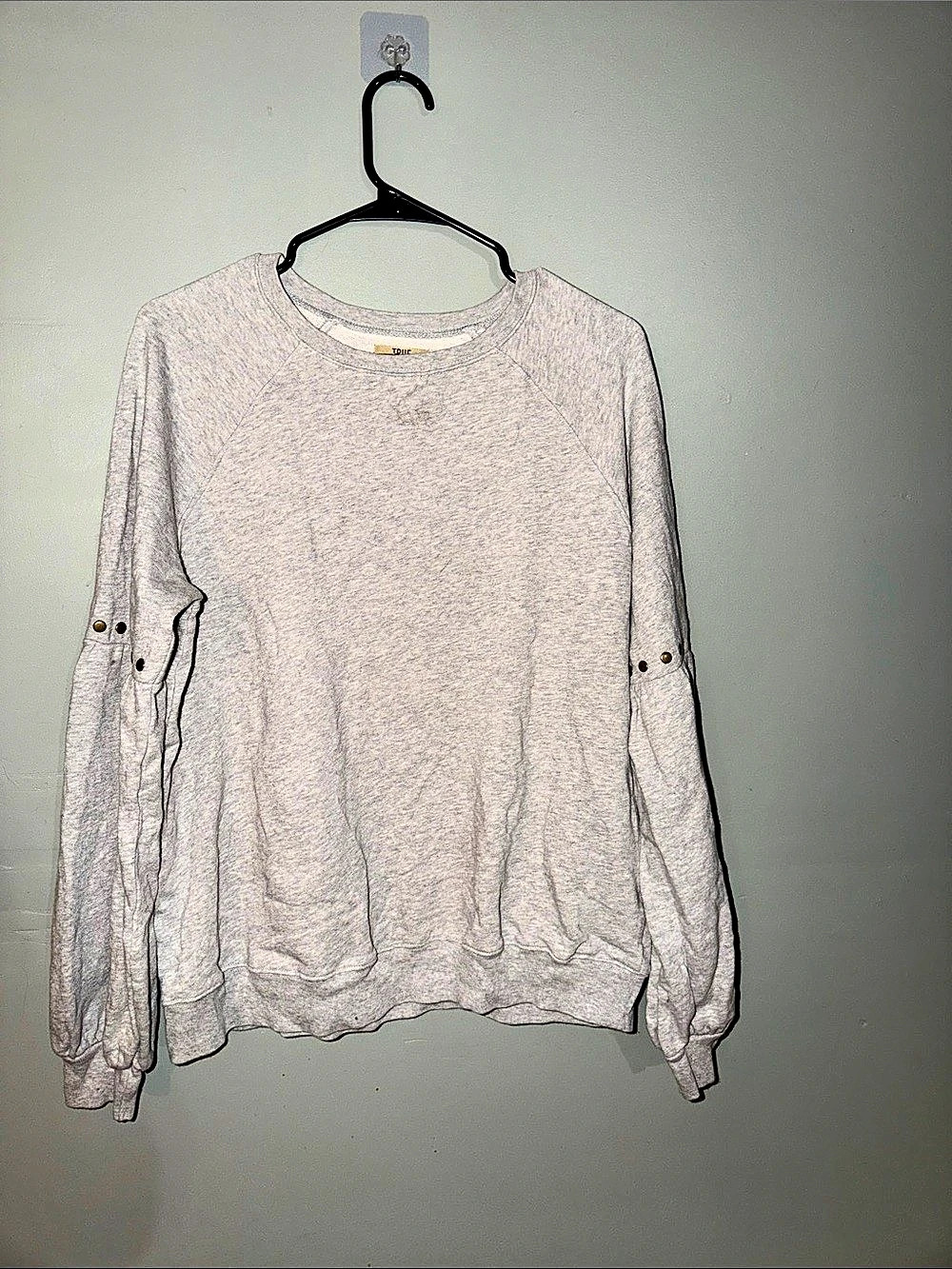 True Craft Gray Crewneck Sweatshirt Size XL